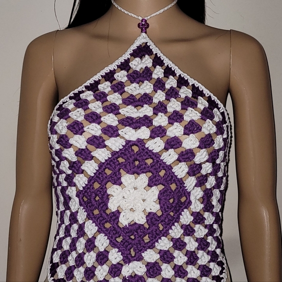 Crochet halter top - Picture 7 of 10